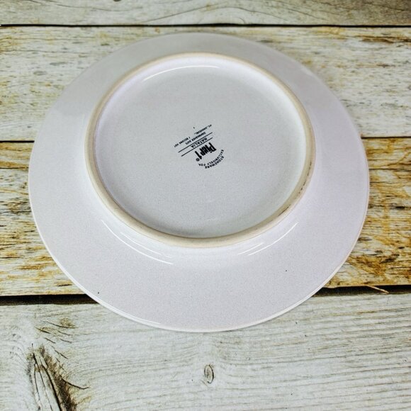 Pier 1 NATALIA Cream Embossed Dots & Scrolls Stoneware Salad Lunch Plates Set 2 - Picture 3 of 13